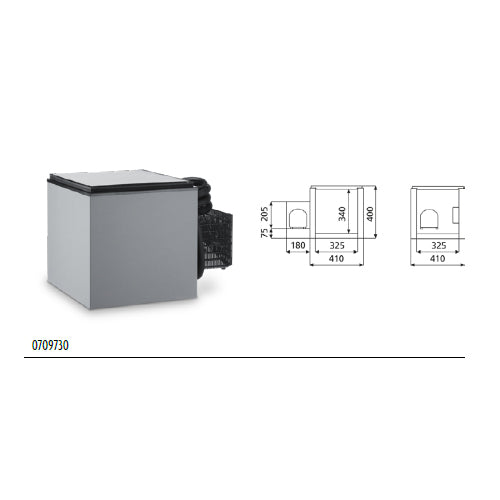 Frigo Dometic CoolMatic CB 36/40 con compressore - Frigorifero per Barca